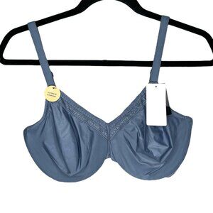 Wacoal Womens Perfect Primer Blue Underwire Bra 34DDD 855213